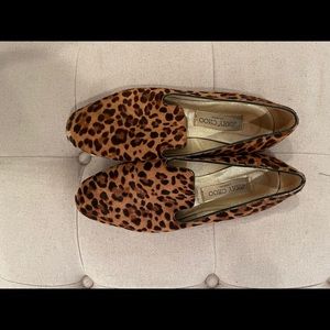 Jimmy Choo Animal Print Flats